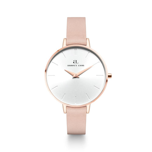 Nude Leather Minimale 38 (Rose/White)