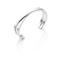 Twist Bangle (Silver)