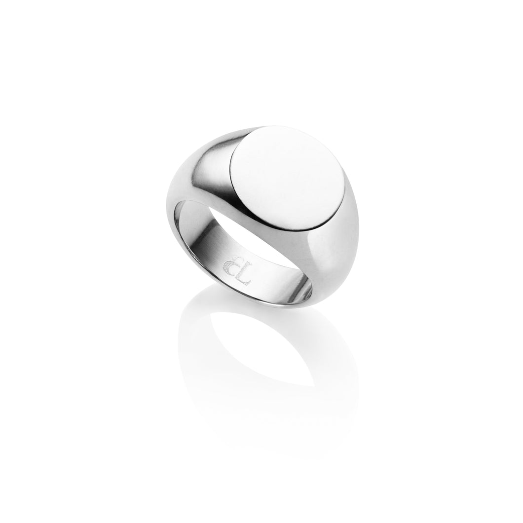 Personalise Signet Ring (Silver)