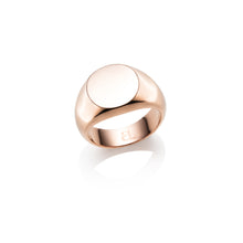 Personalise Signet Ring (Rose Gold)