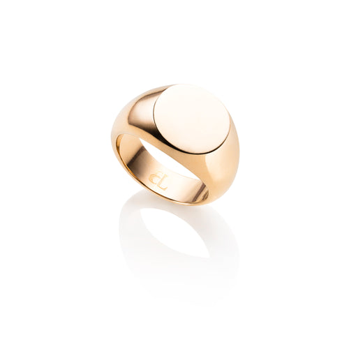 Personalise Signet Ring (Gold)