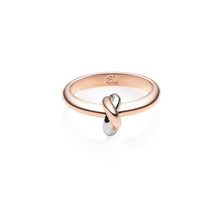 Knot Ring (Rose/Silver)