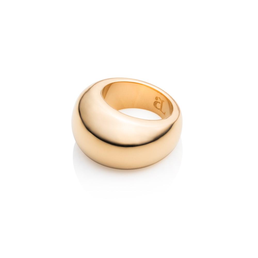 Chunky Cylinder Ring (Gold)
