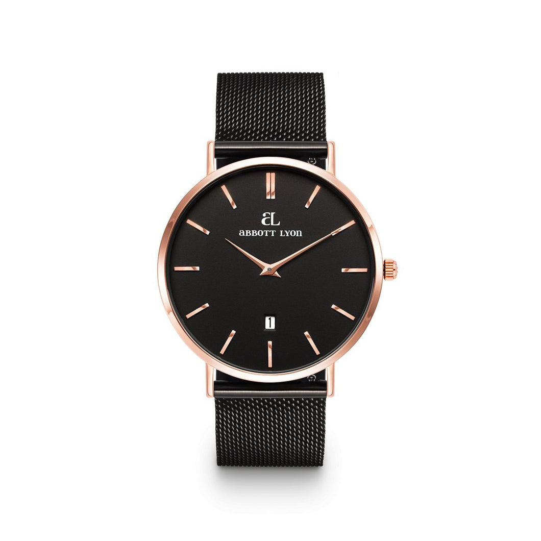 Black Chain Kensington 40 (Rose/Black)