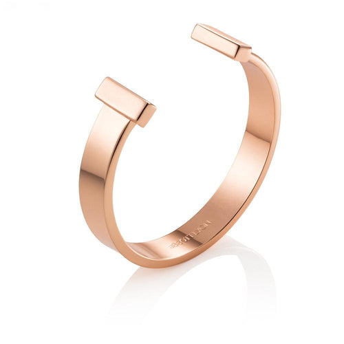 T-Bar Bangle (Rose Gold)