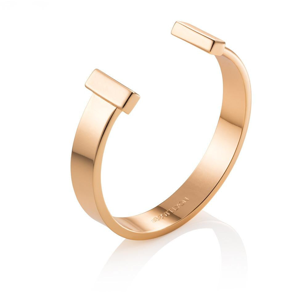 T-Bar Bangle (Gold)