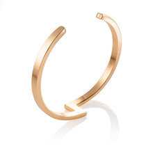 Zig Zag Bangle (Gold)