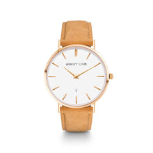 Tan Suede Kensington 40 (Gold/White)