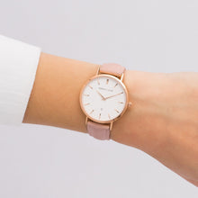 Nude Pink Suede Kensington 34 (Rose Gold)