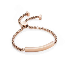 Personalise Chain Bracelet (Rose Gold)