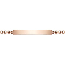 Personalise Chain Bracelet (Rose Gold)