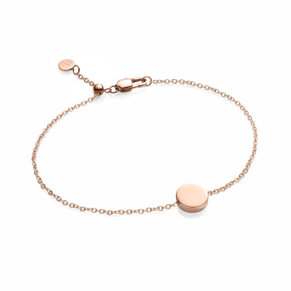 Little Luxe Disc Bracelet (Rose Gold)
