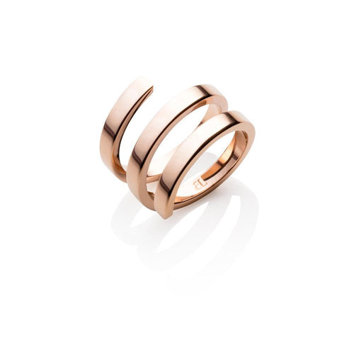 Double Entwine Ring (Rose Gold)
