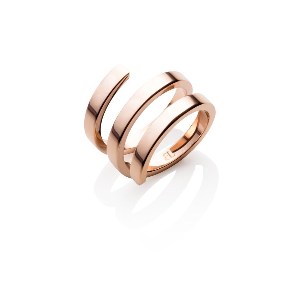 Double Entwine Ring (Rose Gold)