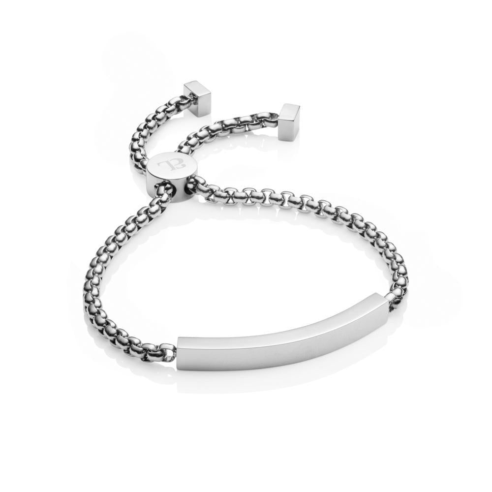 Personalise Chain Bracelet (Silver)