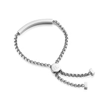 Personalise Chain Bracelet (Silver)