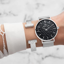 Hammered Bangle (Silver)