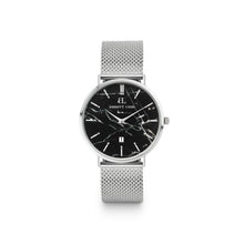 Silver Chain Marble 34 (Silver/Black)