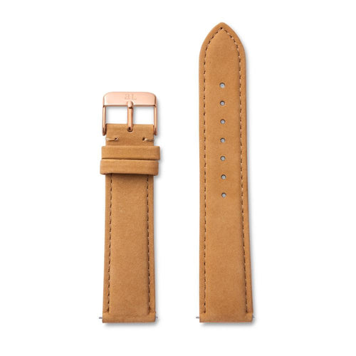 Tan Suede Kensington 40 Strap