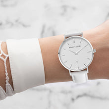 White Dove Leather Kensington 34 (Silver)