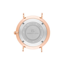 Black Leather Kensington 40 (Rose/White)