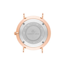 Mist Grey Leather Kensington 40 (Rose/White)