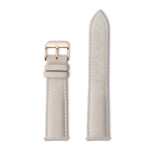 Grey Leather 40 Strap (Rose Gold)