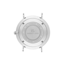 Little Luxe Mist Grey Leather Kensington 40 (Silver)