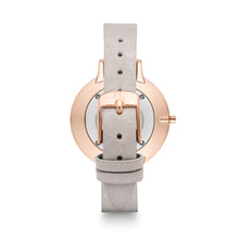 Grey Leather Minimale 38 (Rose/White)