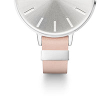 Silver 38mm Leather Engraving Bar