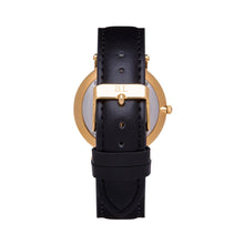 Black Leather Kensington 40 Strap