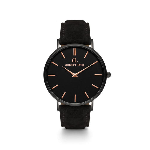 Black Suede Stellar 40 (Black Rose Gold)