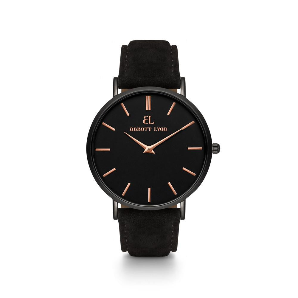 Black Suede Stellar 40 (Black Rose Gold)