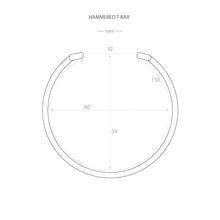 Hammered Bangle (Silver)