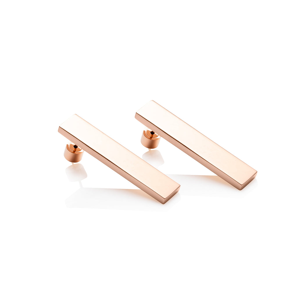 Lineare Earrings (Rose)