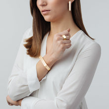 Lineare Bangle (Gold)