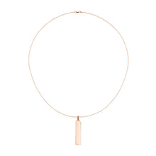 Large Lineare Pendant (Rose)