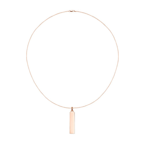 Large Lineare Pendant (Rose)