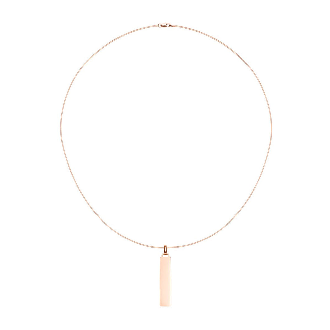 Large Lineare Pendant (Rose)