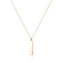 Large Lineare Pendant (Gold)