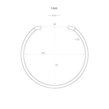 T-Bar Bangle (Rose Gold)