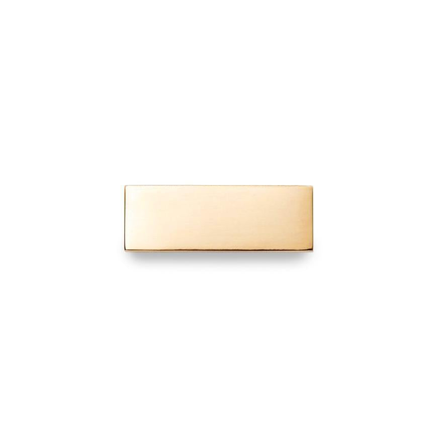Gold 40mm Chain Engraving Bar
